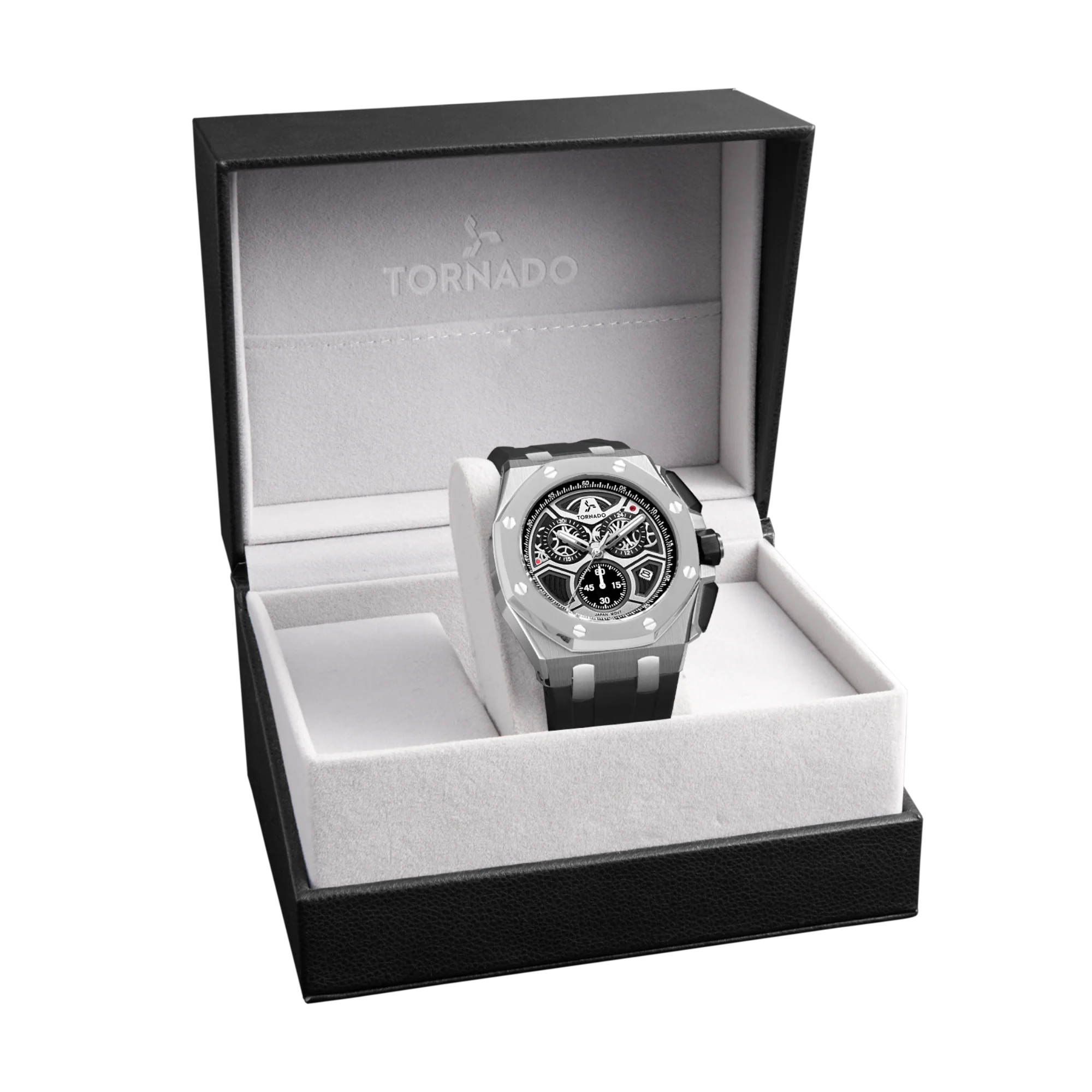 LUMINA CHRONOSPHERE Chronograph Silver Black - Image 4